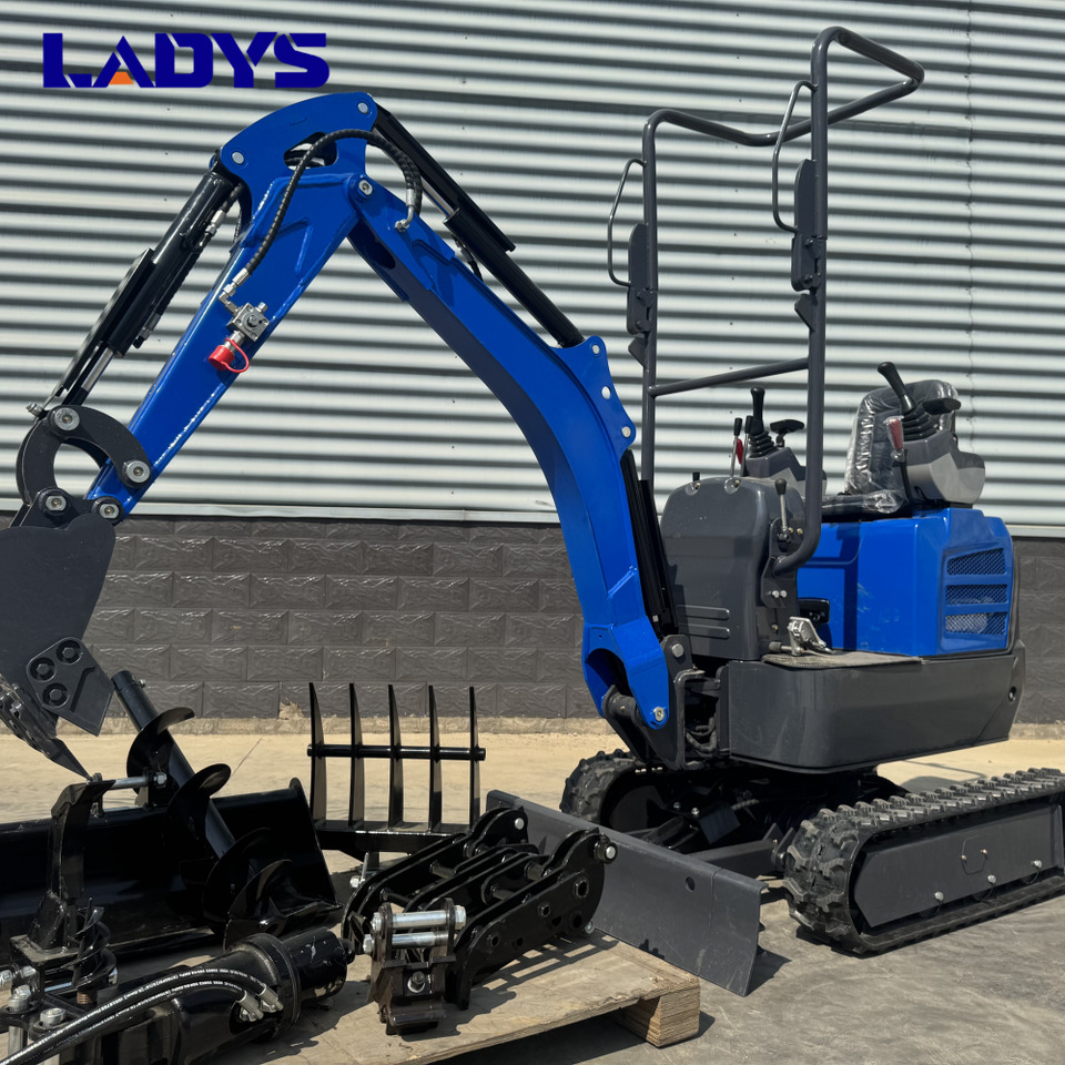 LADYS LA16Pro Mini Excavator Euro 5/Epa Kubota Engine Mini Excavator For Sale - Bager: slika 1 LADYS LA16Pro Mini Excavator Euro 5/Epa Kubota Engine Mini Excavator For Sale - Bager: slika 1