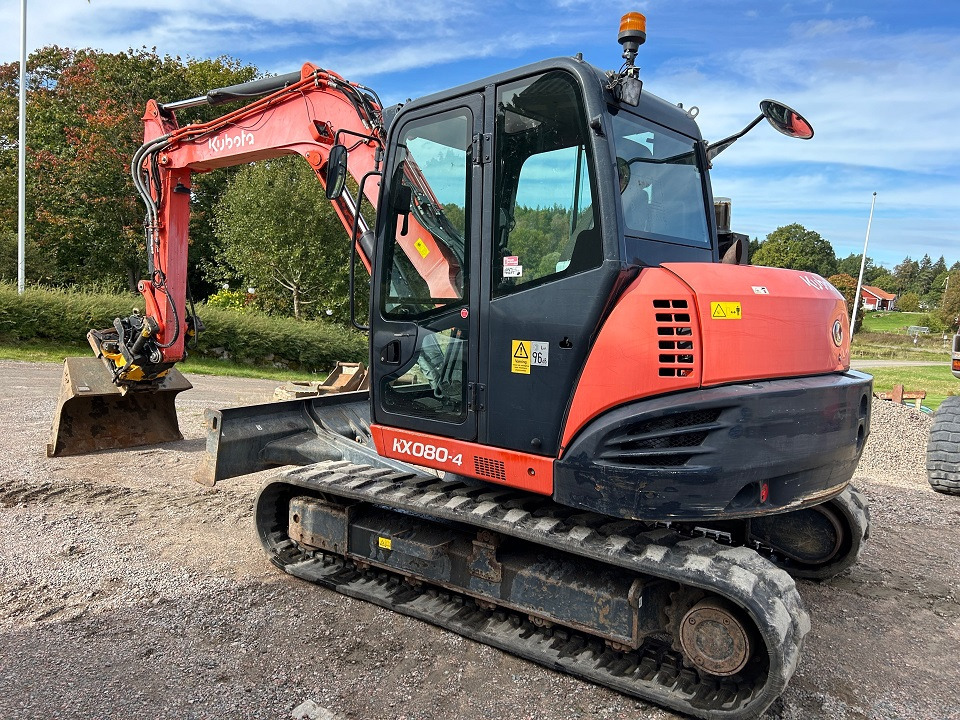 Kubota KX080-4 - Bager guseničar: slika 3 Kubota KX080-4 - Bager guseničar: slika 3