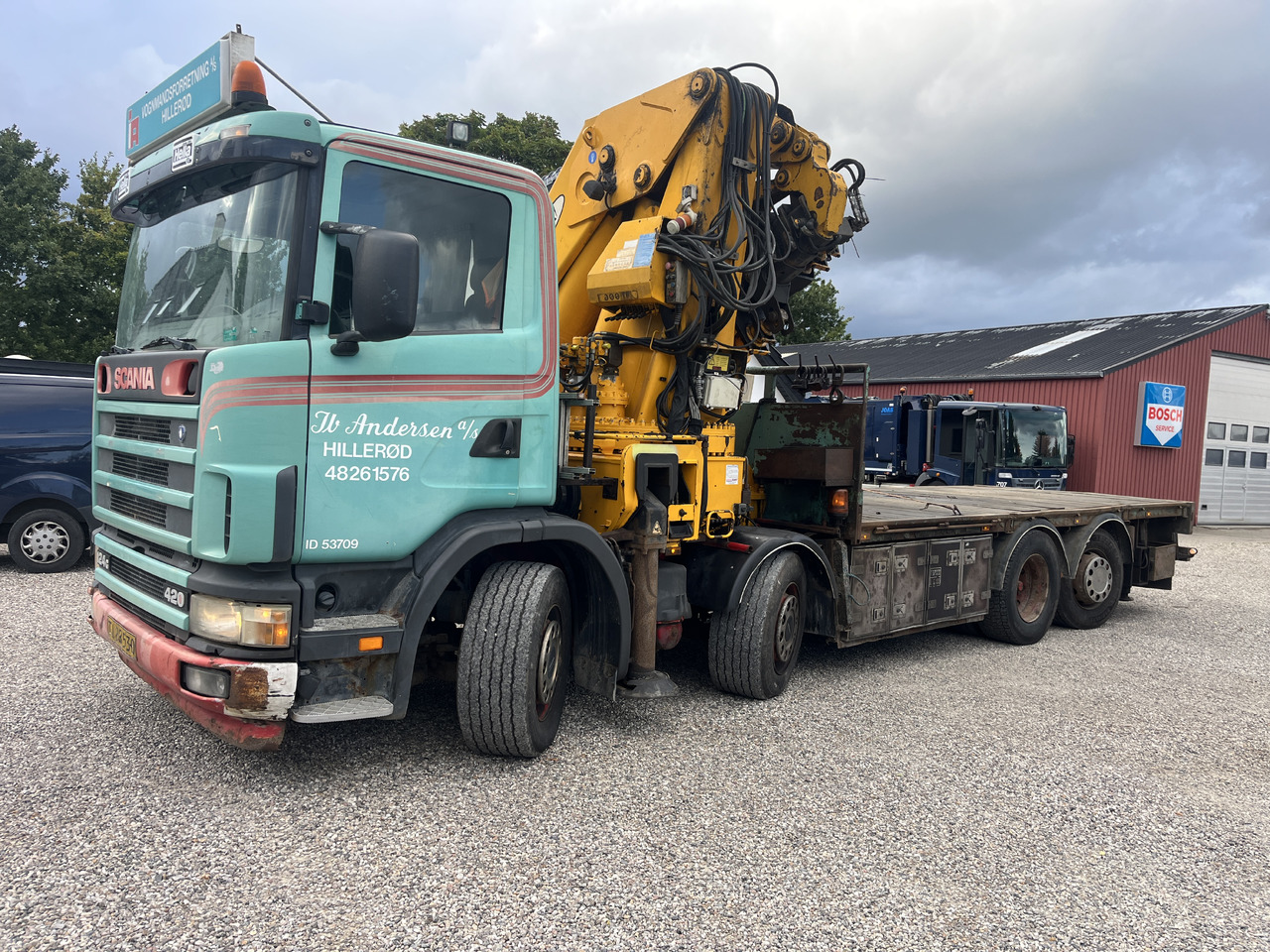 Scania G 124 - Kamion sa dizalicom: slika 2 Scania G 124 - Kamion sa dizalicom: slika 2