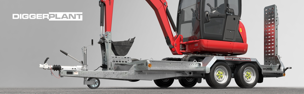 BRIAN JAMES TRAILERS Digger Plant - Prikolica za prevoz radnih mašina: slika 1 BRIAN JAMES TRAILERS Digger Plant - Prikolica za prevoz radnih mašina: slika 1
