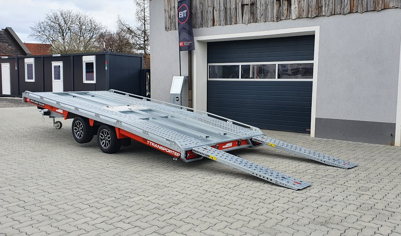 BRIAN JAMES TRAILERS T-Transporter 231-5021-35-2-12 - Prikolica za prevoz automobila: slika 1 BRIAN JAMES TRAILERS T-Transporter 231-5021-35-2-12 - Prikolica za prevoz automobila: slika 1