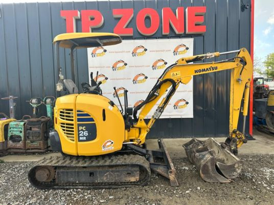 Komatsu PC26MR-3  à 19900€ HT - Mini bager: slika 1 Komatsu PC26MR-3  à 19900€ HT - Mini bager: slika 1