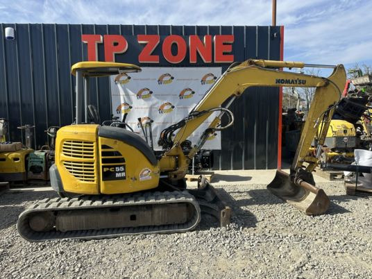 Komatsu PC55MR-3 à 22500 Euros HT - Mini bager: slika 1 Komatsu PC55MR-3 à 22500 Euros HT - Mini bager: slika 1