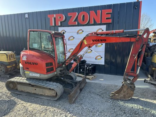 Volvo ECR50 D à 25900 euros HT - Mini bager: slika 1 Volvo ECR50 D à 25900 euros HT - Mini bager: slika 1