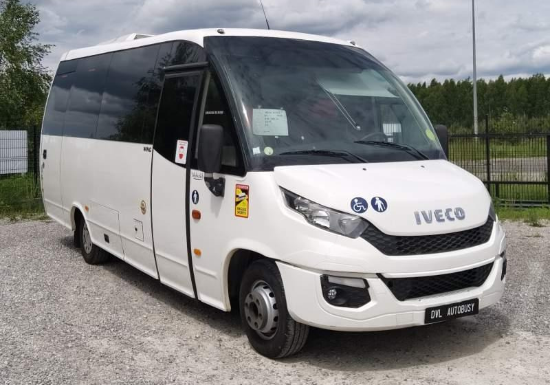 Iveco Daily Wing Indcar euro 6 *winda*klima*webasto* - Minibus, Prigradski autobus: slika 1 Iveco Daily Wing Indcar euro 6 *winda*klima*webasto* - Minibus, Prigradski autobus: slika 1