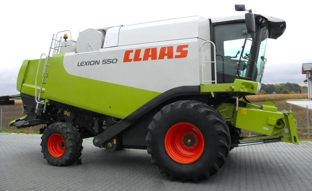 Claas Lexion 550 2005 Rok, heder V750, Najbogatsza Wersja, Nie Malowany, Stan Idealny - Kombinovani kombajn: slika 1 Claas Lexion 550 2005 Rok, heder V750, Najbogatsza Wersja, Nie Malowany, Stan Idealny - Kombinovani kombajn: slika 1