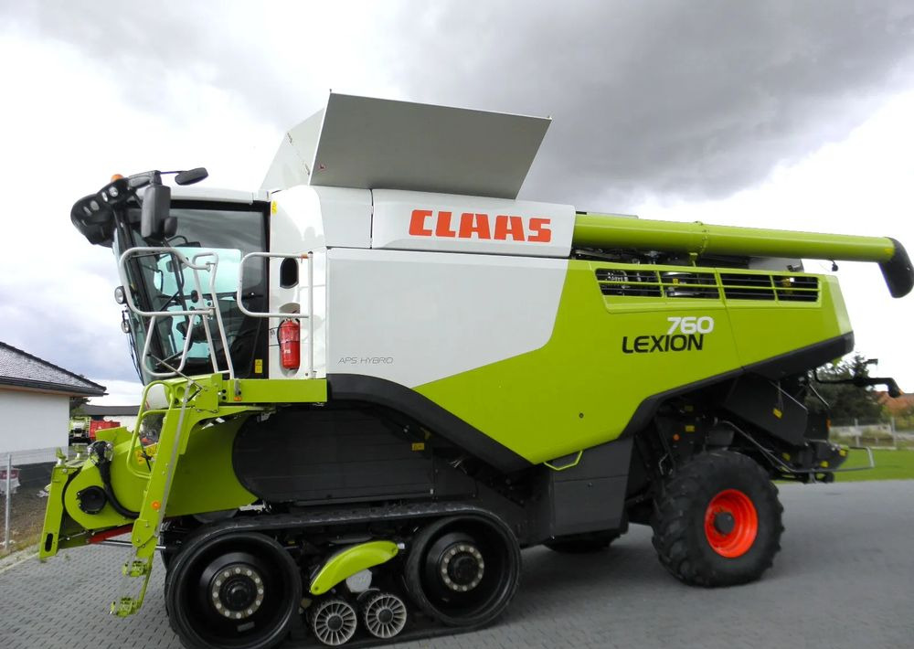 Claas Lexion 760 Terra Trac 2015 Rok, 1900 motgodzin, Heder V 930 2019 Rok, Najbogatsza Wersja, Nie Malowany, Stan Idealny - Kombinovani kombajn: slika 2 Claas Lexion 760 Terra Trac 2015 Rok, 1900 motgodzin, Heder V 930 2019 Rok, Najbogatsza Wersja, Nie Malowany, Stan Idealny - Kombinovani kombajn: slika 2