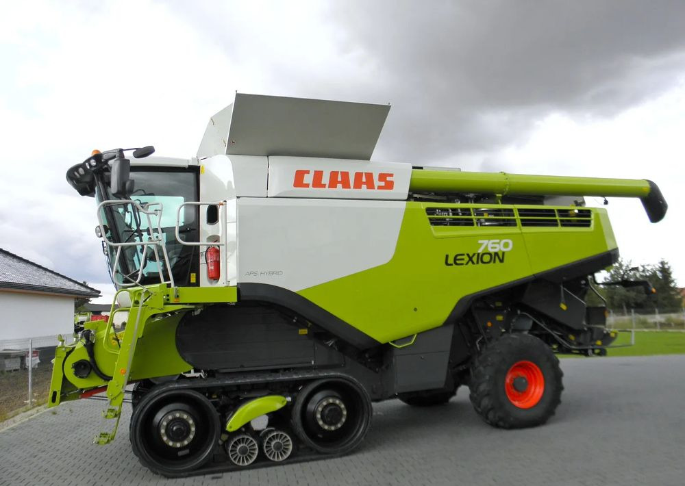 Claas Lexion 760 Terra Trac 2015 Rok, 1900 motgodzin, Heder V 930 2019 Rok, Najbogatsza Wersja, Nie Malowany, Stan Idealny - Kombinovani kombajn: slika 5 Claas Lexion 760 Terra Trac 2015 Rok, 1900 motgodzin, Heder V 930 2019 Rok, Najbogatsza Wersja, Nie Malowany, Stan Idealny - Kombinovani kombajn: slika 5