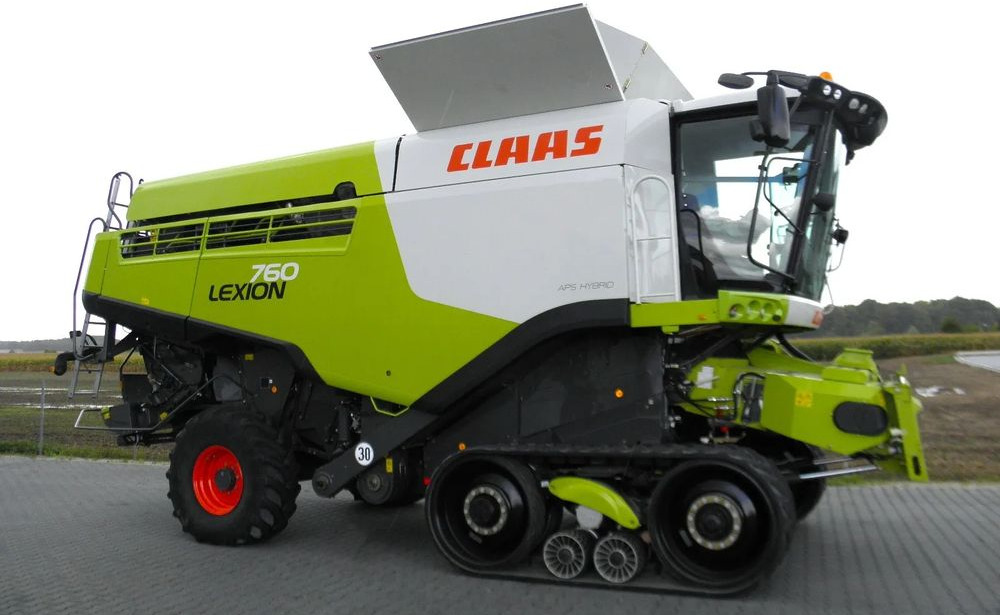 Claas Lexion 760 Terra Trac 2015 Rok, 1900 motgodzin, Heder V 930 2019 Rok, Najbogatsza Wersja, Nie Malowany, Stan Idealny - Kombinovani kombajn: slika 1 Claas Lexion 760 Terra Trac 2015 Rok, 1900 motgodzin, Heder V 930 2019 Rok, Najbogatsza Wersja, Nie Malowany, Stan Idealny - Kombinovani kombajn: slika 1