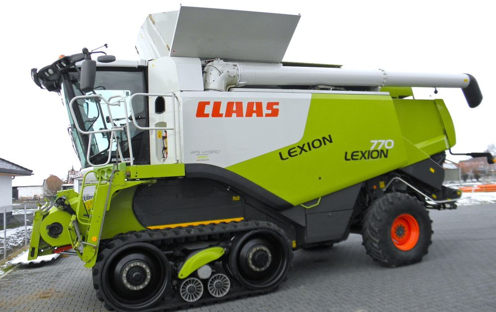 Claas Lexion 770 Terra Trac Heder V10,5, Najbogatsza Wersja, Nie Malowany, Stan Bardzo Dobry - Kombinovani kombajn: slika 5 Claas Lexion 770 Terra Trac Heder V10,5, Najbogatsza Wersja, Nie Malowany, Stan Bardzo Dobry - Kombinovani kombajn: slika 5
