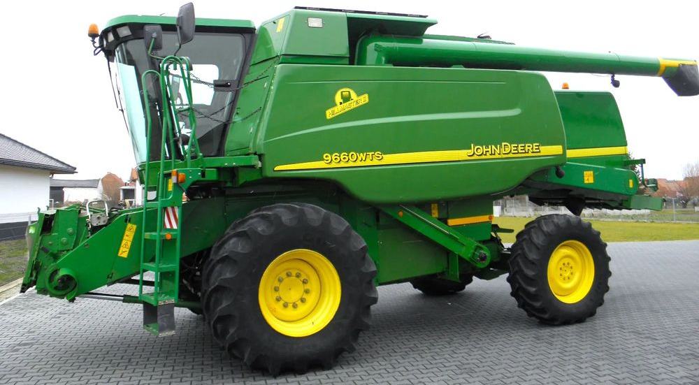 John Deere WTS 9660 HM 2004 Rok, 6,7 m heder, Nie Malowany, Stan Bardzo Dobry - Kombinovani kombajn: slika 3 John Deere WTS 9660 HM 2004 Rok, 6,7 m heder, Nie Malowany, Stan Bardzo Dobry - Kombinovani kombajn: slika 3