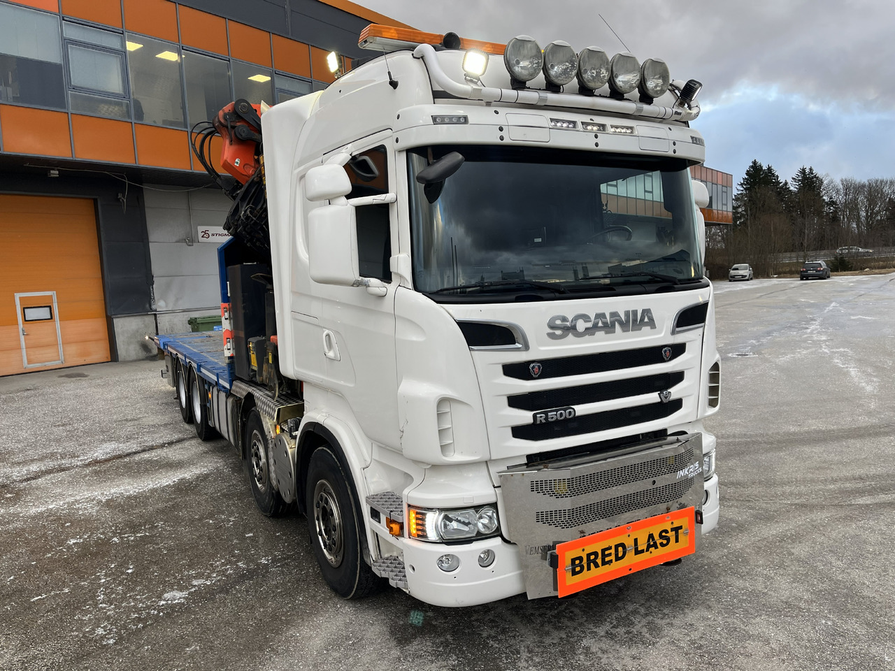SCANIA R500 8X4 + Crane Palfinger PK65002SH + Jib PJ125 - Kamion sa dizalicom: slika 2 SCANIA R500 8X4 + Crane Palfinger PK65002SH + Jib PJ125 - Kamion sa dizalicom: slika 2