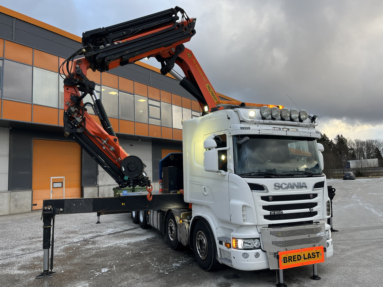 SCANIA R500 8X4 + Crane Palfinger PK65002SH + Jib PJ125 - Kamion sa dizalicom: slika 1 SCANIA R500 8X4 + Crane Palfinger PK65002SH + Jib PJ125 - Kamion sa dizalicom: slika 1