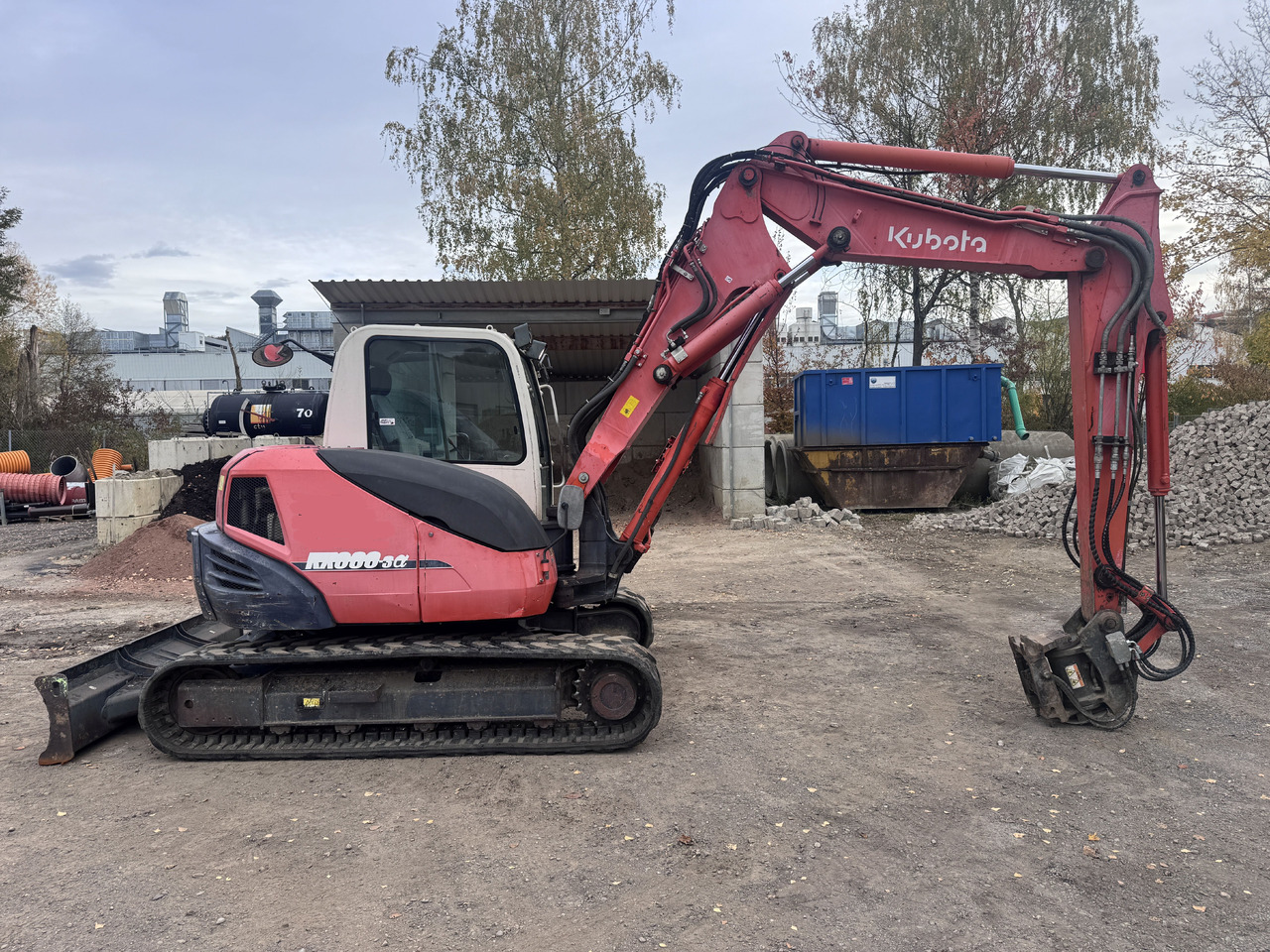 KUBOTA KX 080-3a - Mini bager: slika 4 KUBOTA KX 080-3a - Mini bager: slika 4