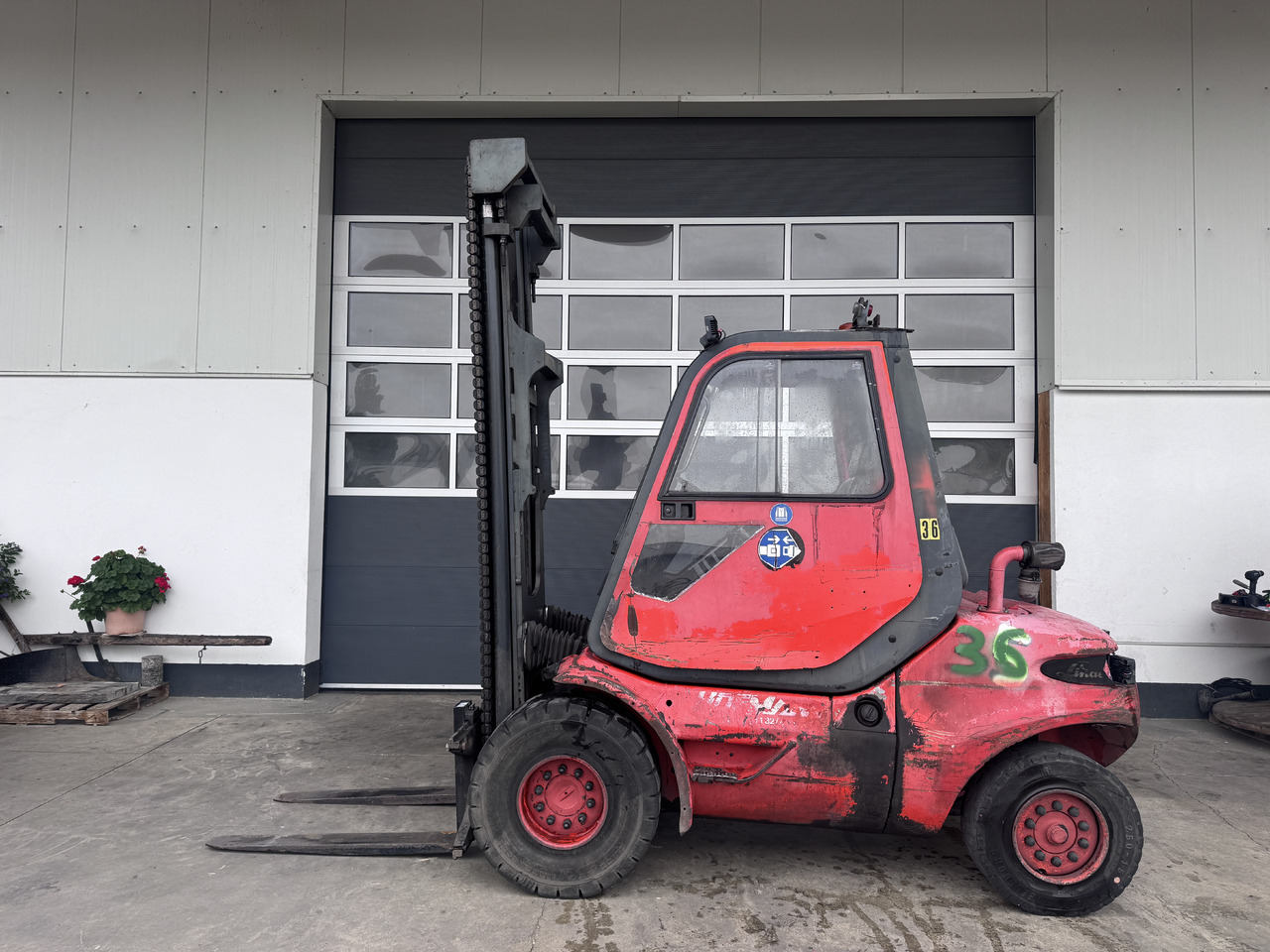 LINDE H 45 D 600 - Dizel viljuškar: slika 1 LINDE H 45 D 600 - Dizel viljuškar: slika 1