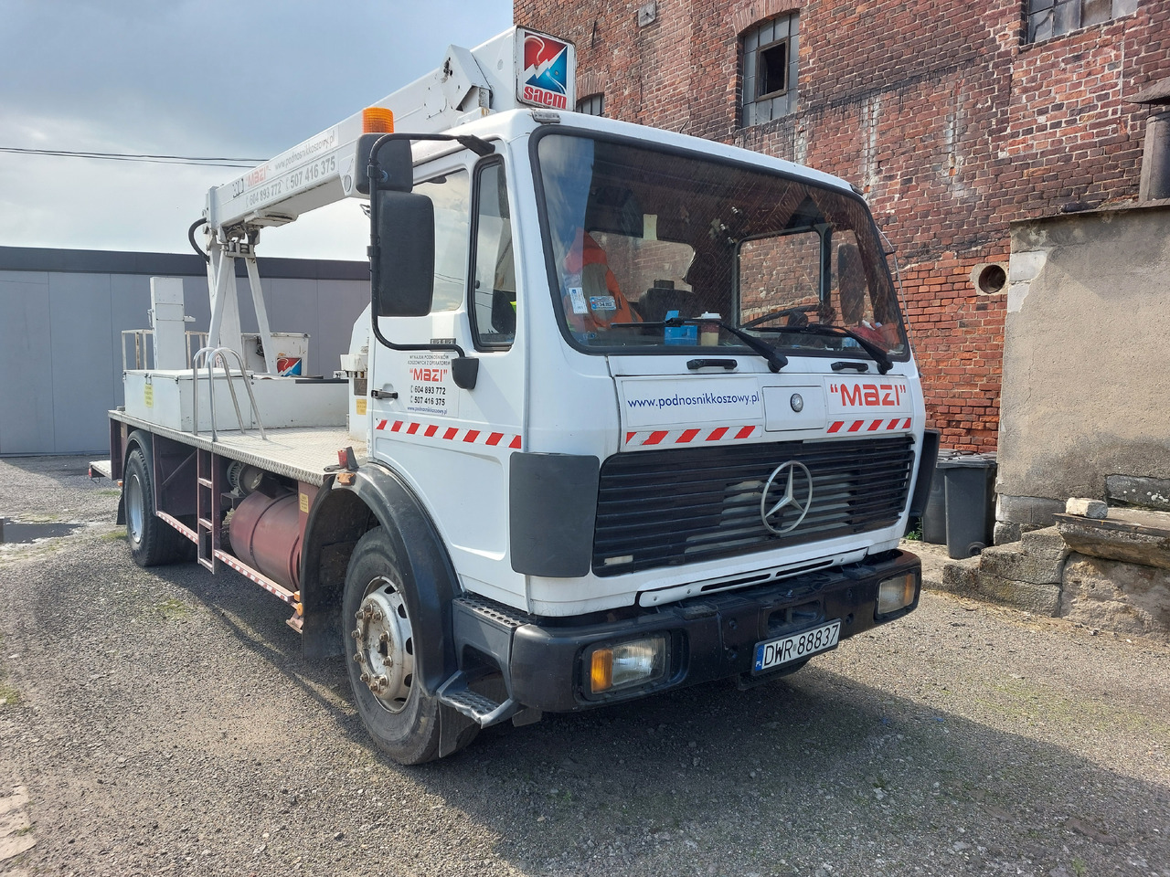 Wumag Mercedes 1414, 400V Wumag WT220 hydraulik - Vazdušna platforma montirana na kamion: slika 2 Wumag Mercedes 1414, 400V Wumag WT220 hydraulik - Vazdušna platforma montirana na kamion: slika 2