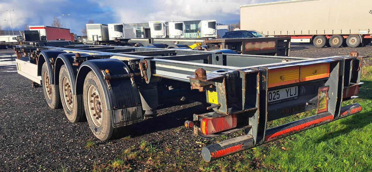 RENDERS EURO 922 - Poluprikolica za prevoz kontejnera/ Poluprikolica sa promenjivim sandukom: slika 1 RENDERS EURO 922 - Poluprikolica za prevoz kontejnera/ Poluprikolica sa promenjivim sandukom: slika 1