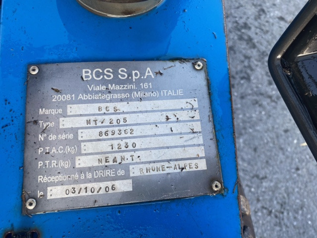 BCS MT205 - Baštenska kosačica: slika 2 BCS MT205 - Baštenska kosačica: slika 2