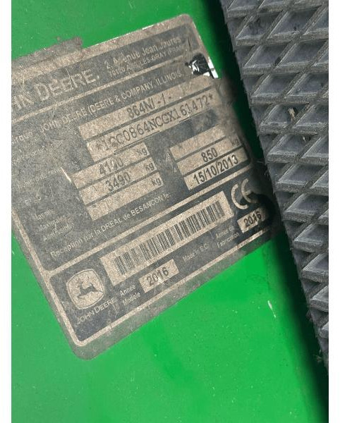 JOHN DEERE 864 MAXICUT - Balirka za okrugle bale: slika 2 JOHN DEERE 864 MAXICUT - Balirka za okrugle bale: slika 2