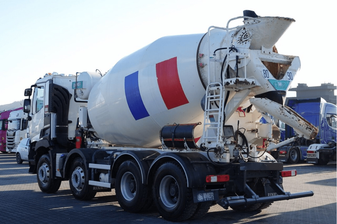 Renault C 430 8×4 Beton Mixer 9m3, TOP !!! - Mikser za beton: slika 2 Renault C 430 8×4 Beton Mixer 9m3, TOP !!! - Mikser za beton: slika 2