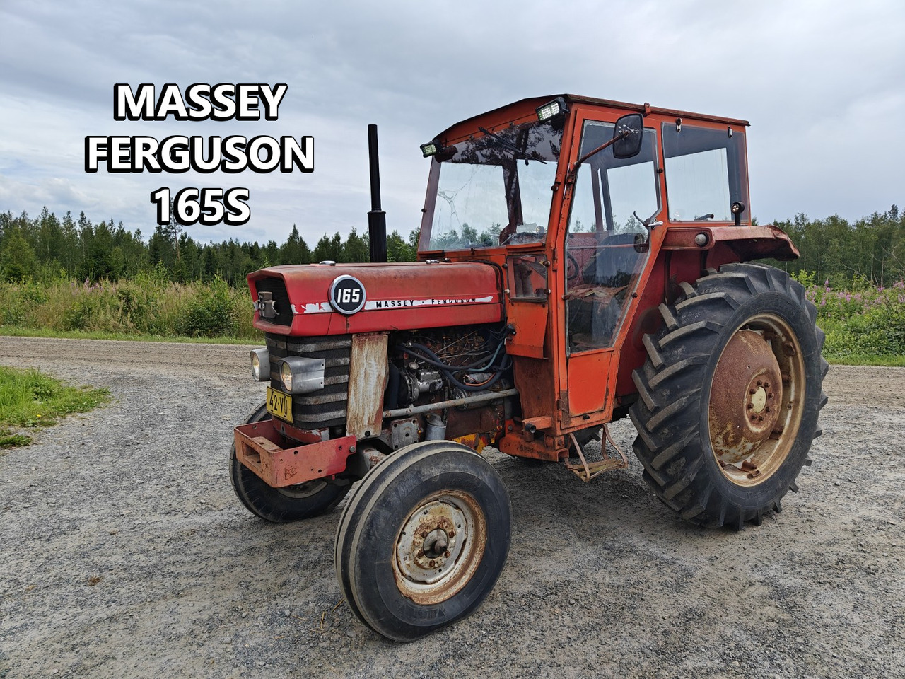 MASSEY FERGUSON 165S traktori, katso video! - Traktor: slika 1 MASSEY FERGUSON 165S traktori, katso video! - Traktor: slika 1