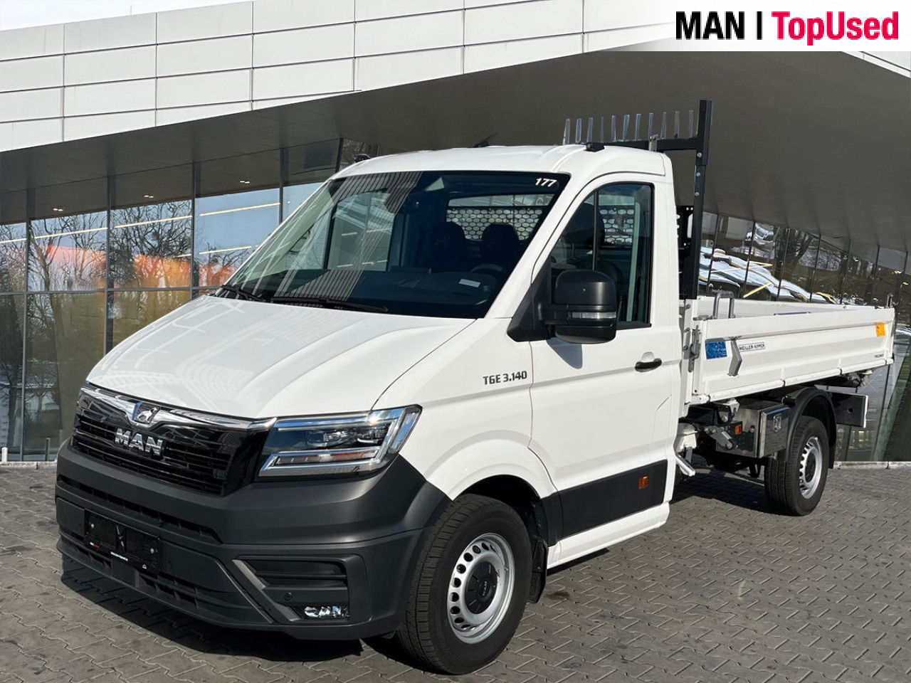 MAN TGE 3.140 4X2F SB kipper 3S Meiller Klima AHK ZV - Furgon: slika 1 MAN TGE 3.140 4X2F SB kipper 3S Meiller Klima AHK ZV - Furgon: slika 1