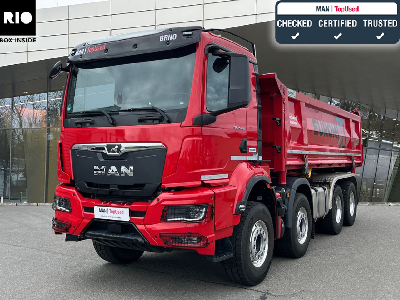 MAN TGS 35.480 8x4 BB CH WARRANTY 4/2027 Euro6 Klima - Istovarivač: slika 1 MAN TGS 35.480 8x4 BB CH WARRANTY 4/2027 Euro6 Klima - Istovarivač: slika 1