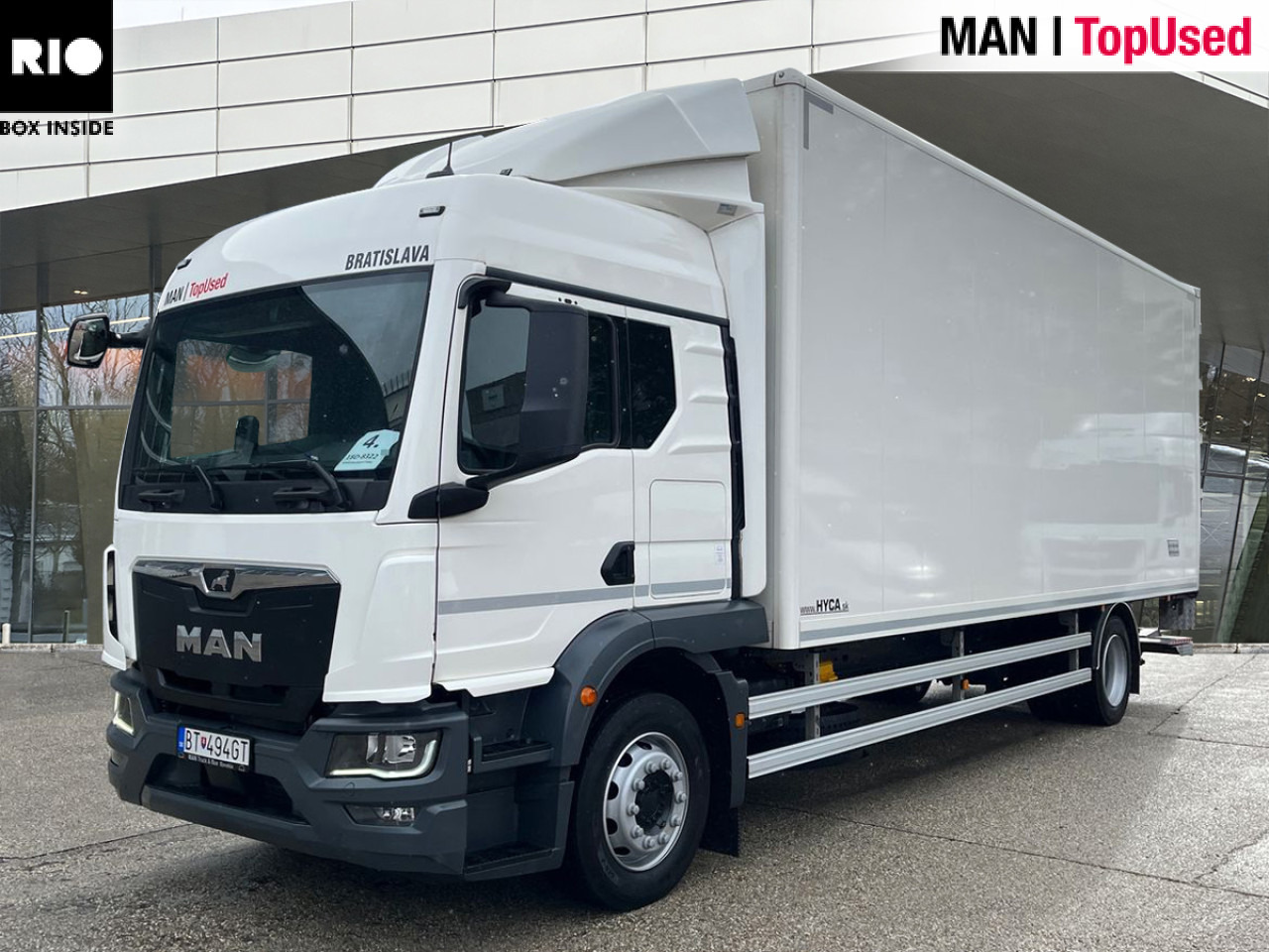 MAN TGM 18.290 4x2 BL CH Euro6 Klima AHK Luftfeder ZV - Kamion sa zatvorenim sandukom: slika 1 MAN TGM 18.290 4x2 BL CH Euro6 Klima AHK Luftfeder ZV - Kamion sa zatvorenim sandukom: slika 1