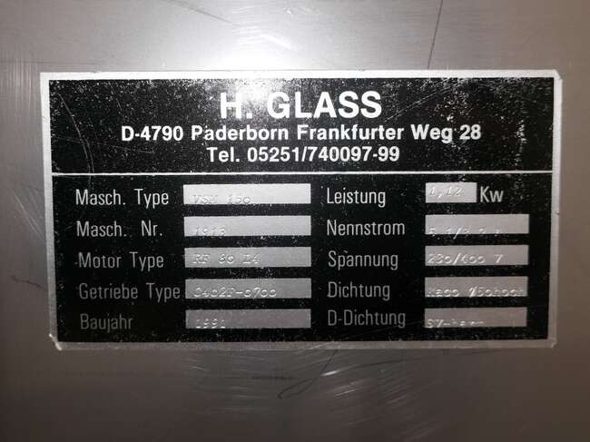 Oprema za prehrambenu industriju Glass vacuum tumbler VSM150: slika 9 Oprema za prehrambenu industriju Glass vacuum tumbler VSM150: slika 9