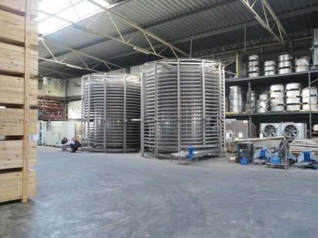 Kaak twin spiral freezer - Oprema za prehrambenu industriju: slika 1 Kaak twin spiral freezer - Oprema za prehrambenu industriju: slika 1