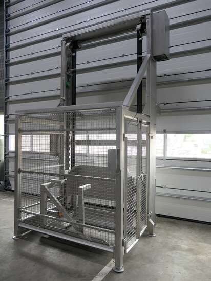 Lachnit lifter for palletboxes 322 L - Oprema za prehrambenu industriju: slika 3 Lachnit lifter for palletboxes 322 L - Oprema za prehrambenu industriju: slika 3