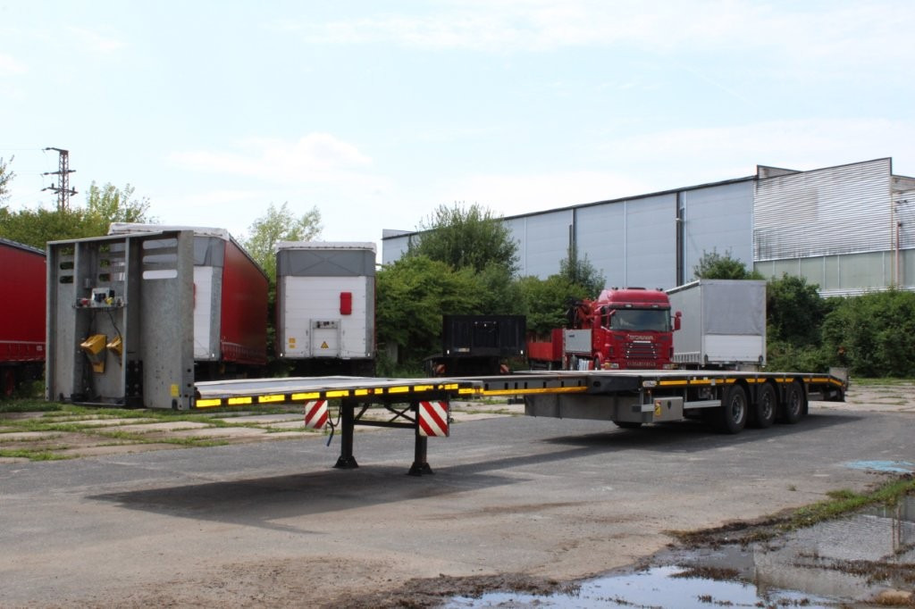 FAYMONVILLE MAX TRAILER MAX 200, ZVEDACÍ, ŘÍZENÁ NÁPRAVA - Plato poluprikolica: slika 4 FAYMONVILLE MAX TRAILER MAX 200, ZVEDACÍ, ŘÍZENÁ NÁPRAVA - Plato poluprikolica: slika 4