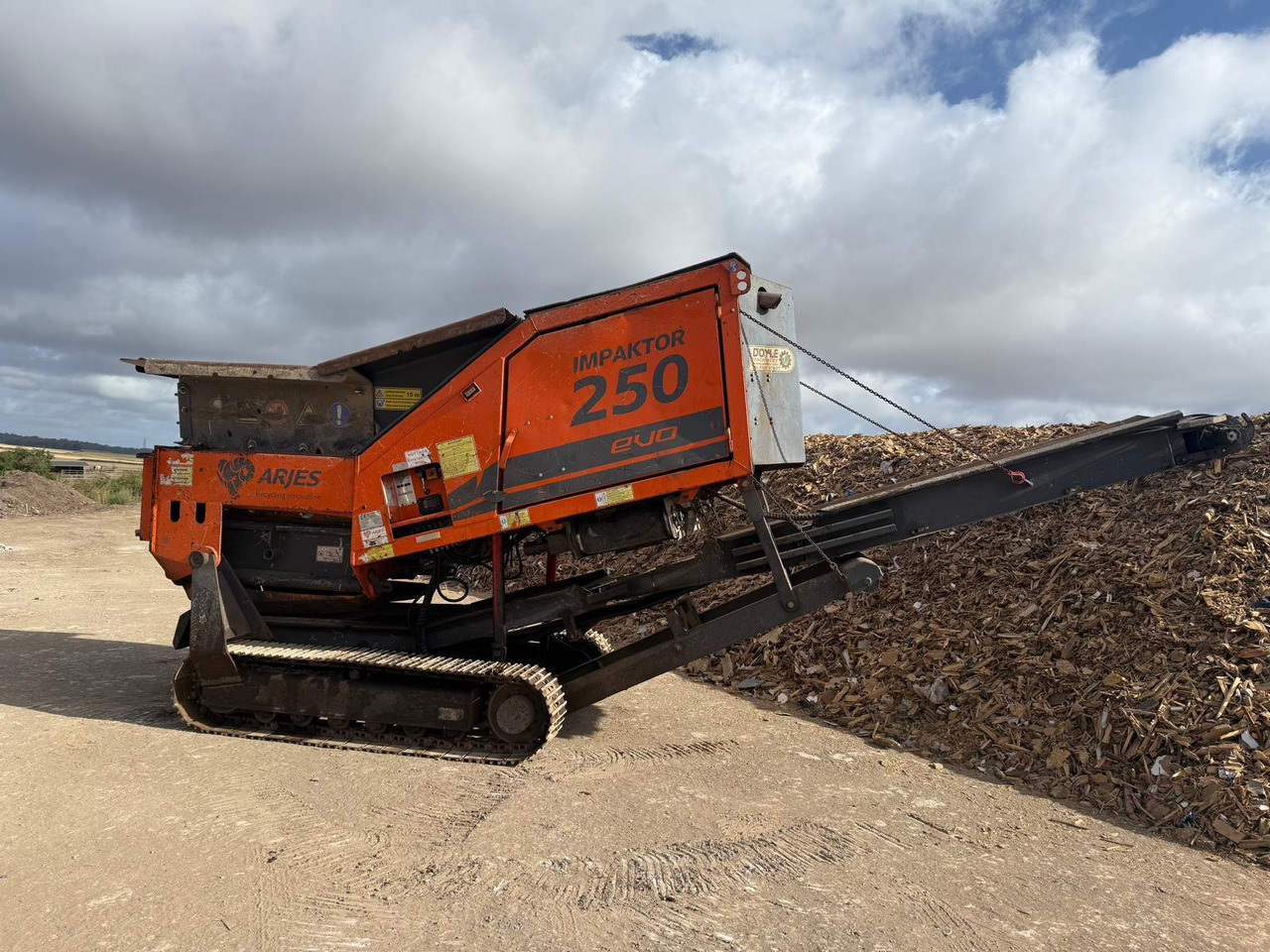 Arjes Impaktor 250 EVO - Industrijski šreder: slika 1 Arjes Impaktor 250 EVO - Industrijski šreder: slika 1