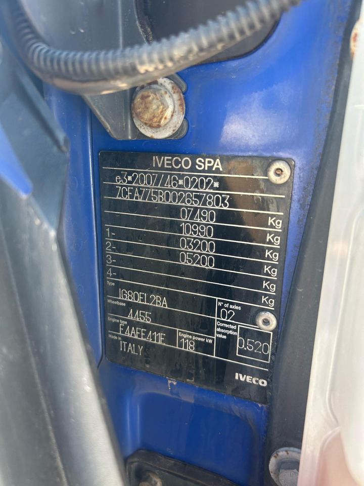 Kamion sa dizalicom IVECO EUROCARGO 75-160: slika 29