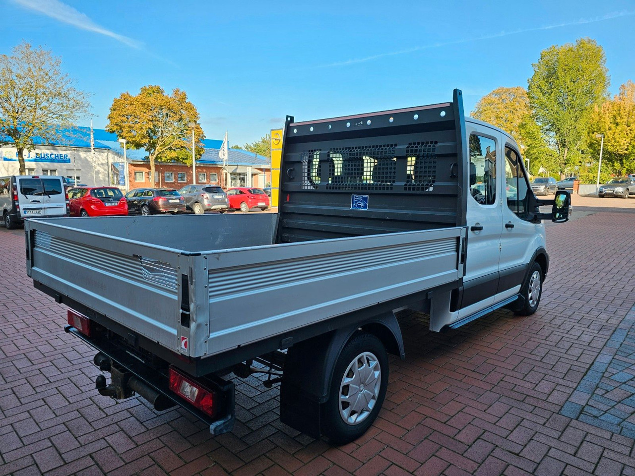 Ford Transit Pritsche 310 DoKa AHK Klima 7 Sitzer - Dostavno vozilo s ravnom platformom, Dostavno vozilo sa duplom kabinom: slika 5 Ford Transit Pritsche 310 DoKa AHK Klima 7 Sitzer - Dostavno vozilo s ravnom platformom, Dostavno vozilo sa duplom kabinom: slika 5