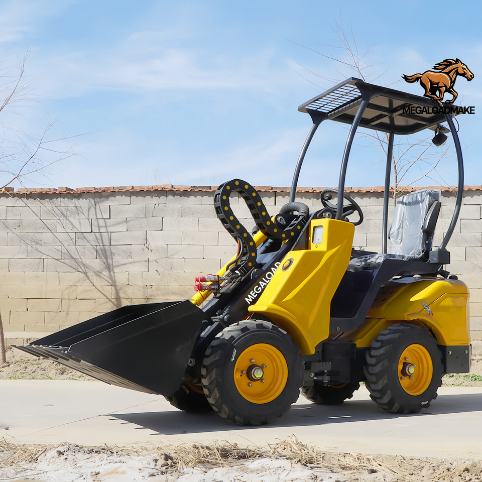 MEGALOAD AK625 Mini Wheel Loader Compact Size Articulated Diesel Kubota Engine P AK625 - Utovarivač točkaš: slika 2 MEGALOAD AK625 Mini Wheel Loader Compact Size Articulated Diesel Kubota Engine P AK625 - Utovarivač točkaš: slika 2