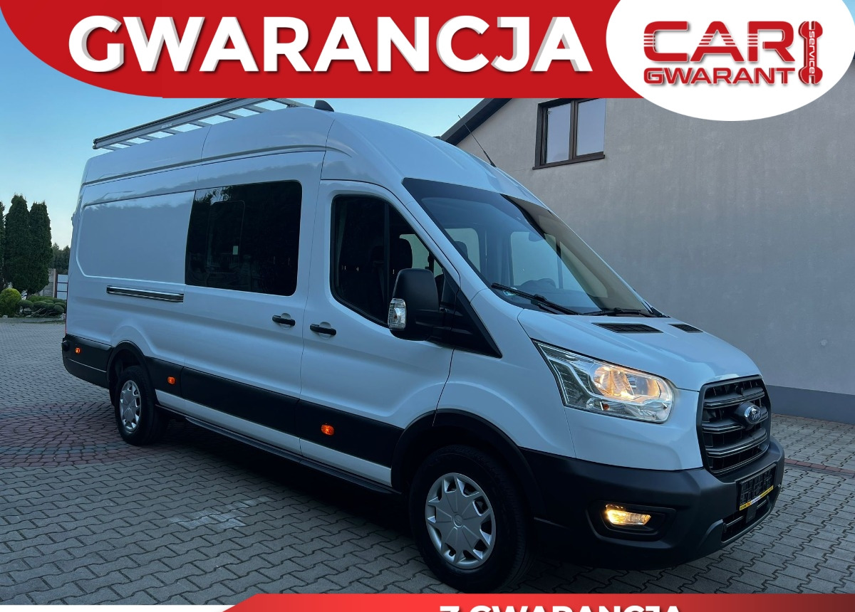 Ford Transit Brygadowy Maxi 6-osobowy 90tys. przebiegu Doka jak nowy - Dostavno vozilo sa duplom kabinom: slika 1 Ford Transit Brygadowy Maxi 6-osobowy 90tys. przebiegu Doka jak nowy - Dostavno vozilo sa duplom kabinom: slika 1