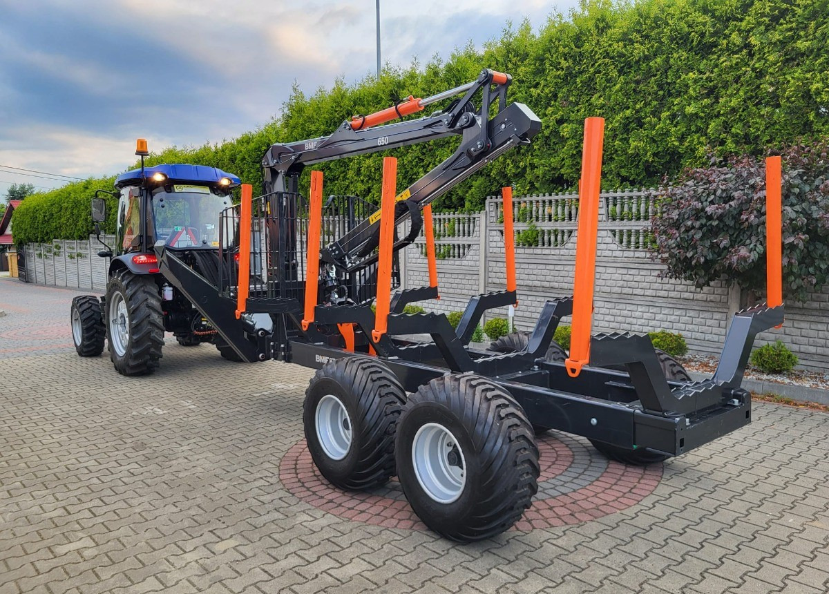 LOVOL Zestaw Traktor LOVOL M755 Przyczepa do drewna BMF 8TPro Stan Nowy Fabryczny - Kombajn za šumarstvo: slika 3 LOVOL Zestaw Traktor LOVOL M755 Przyczepa do drewna BMF 8TPro Stan Nowy Fabryczny - Kombajn za šumarstvo: slika 3