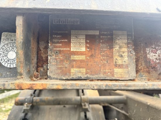 Gföllner, Abrollanhänger - Abrol/ Autopodizač prikolica: slika 4 Gföllner, Abrollanhänger - Abrol/ Autopodizač prikolica: slika 4