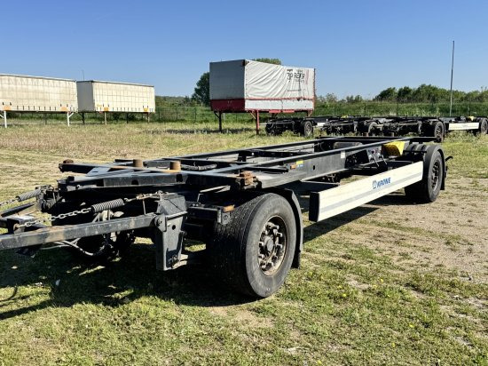 Krone AZ/DB07CLNF/18E Krone Lafette - Prikolica za prevoz kontejnera/ Prikolica sa promenjivim sandukom: slika 1 Krone AZ/DB07CLNF/18E Krone Lafette - Prikolica za prevoz kontejnera/ Prikolica sa promenjivim sandukom: slika 1