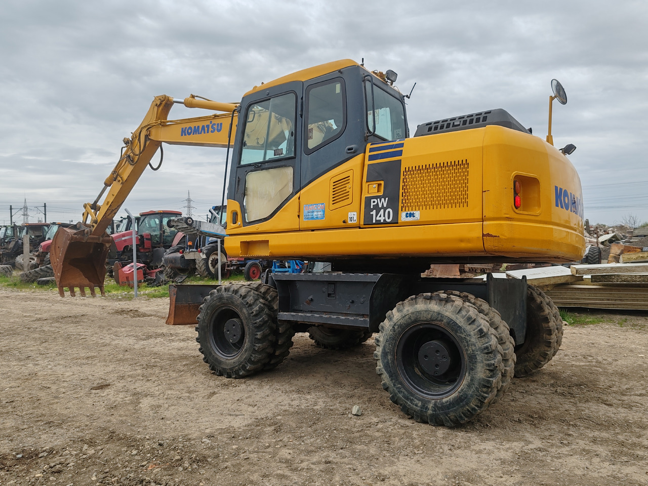 Komatsu PW140-7 - Bager točkaš: slika 5 Komatsu PW140-7 - Bager točkaš: slika 5