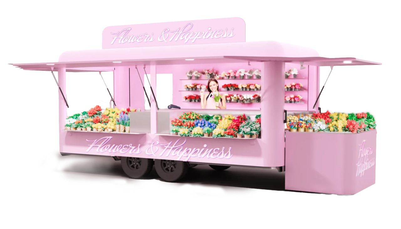 Deli Star Trailer 6000 Flower & General Sales - EU Standards - Prikolica za hrane: slika 1 Deli Star Trailer 6000 Flower & General Sales - EU Standards - Prikolica za hrane: slika 1