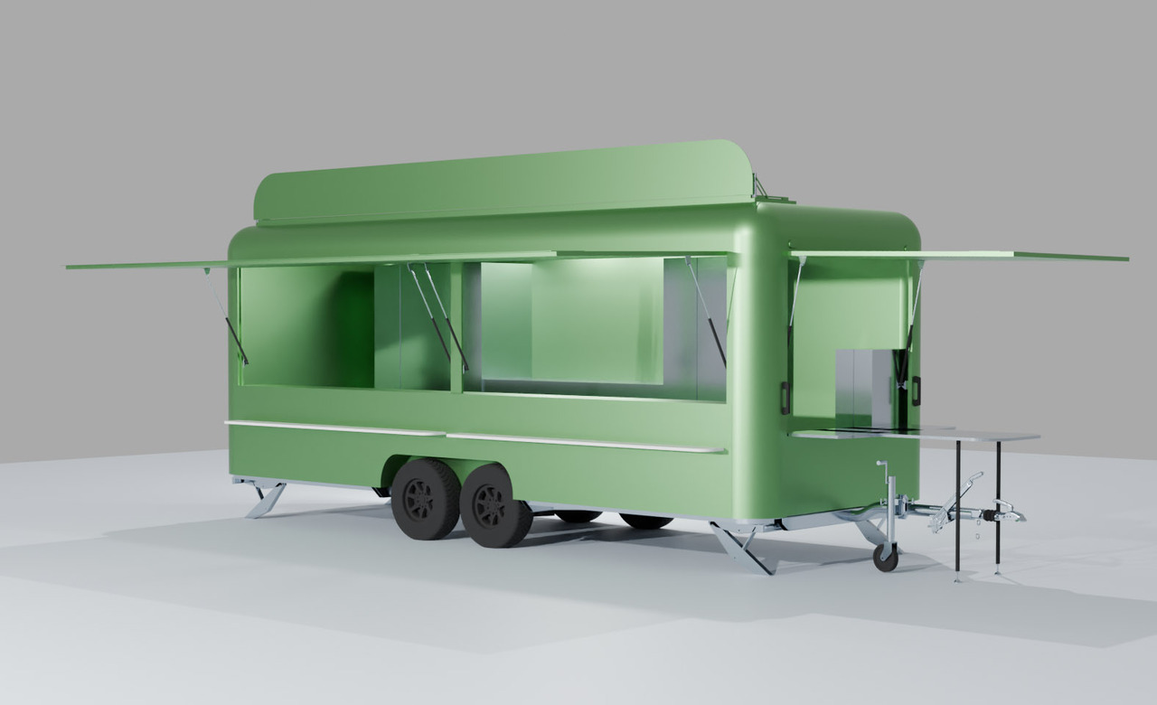 Deli Star Trailer Deli Street Food - Prikolica za hrane: slika 1 Deli Star Trailer Deli Street Food - Prikolica za hrane: slika 1