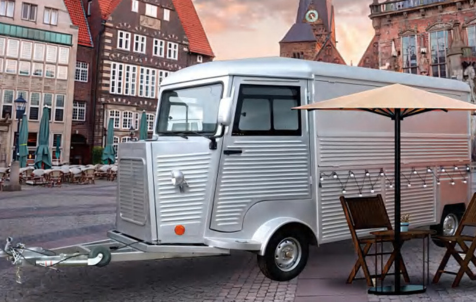 Deli Star Trailer Retro Frenchie FR 4800 Towable - Prikolica za hrane: slika 1 Deli Star Trailer Retro Frenchie FR 4800 Towable - Prikolica za hrane: slika 1