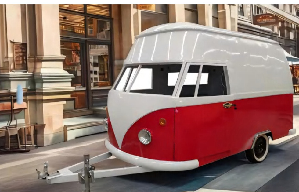 Deli Star Trailer Retro Minivan HR 4300 Towable - EU Standards - Prikolica za hrane: slika 3 Deli Star Trailer Retro Minivan HR 4300 Towable - EU Standards - Prikolica za hrane: slika 3