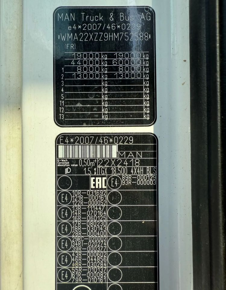 Tegljač MAN Tgx 18.500 hydrodrive 4x4 Hydraulika, Nowy silnik!!! PRITARDER: slika 12