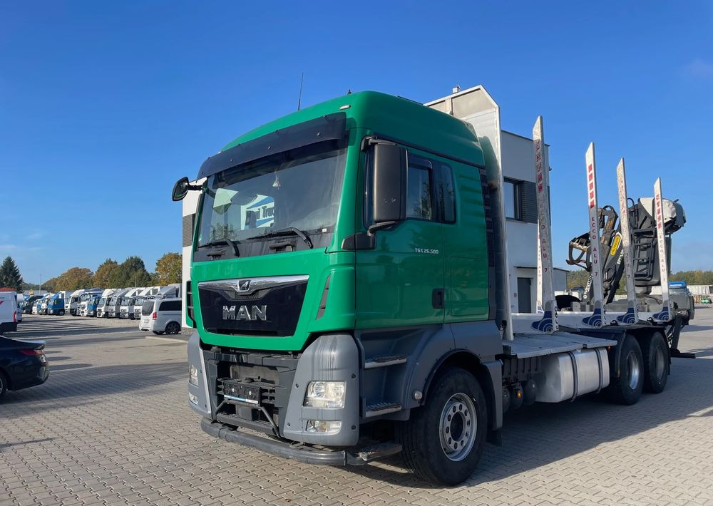 MAN TGX 26.500, 6x4, HDS EPSILOM M12Z, do transportu drewna. - Šticar, Kamion sa dizalicom: slika 2 MAN TGX 26.500, 6x4, HDS EPSILOM M12Z, do transportu drewna. - Šticar, Kamion sa dizalicom: slika 2