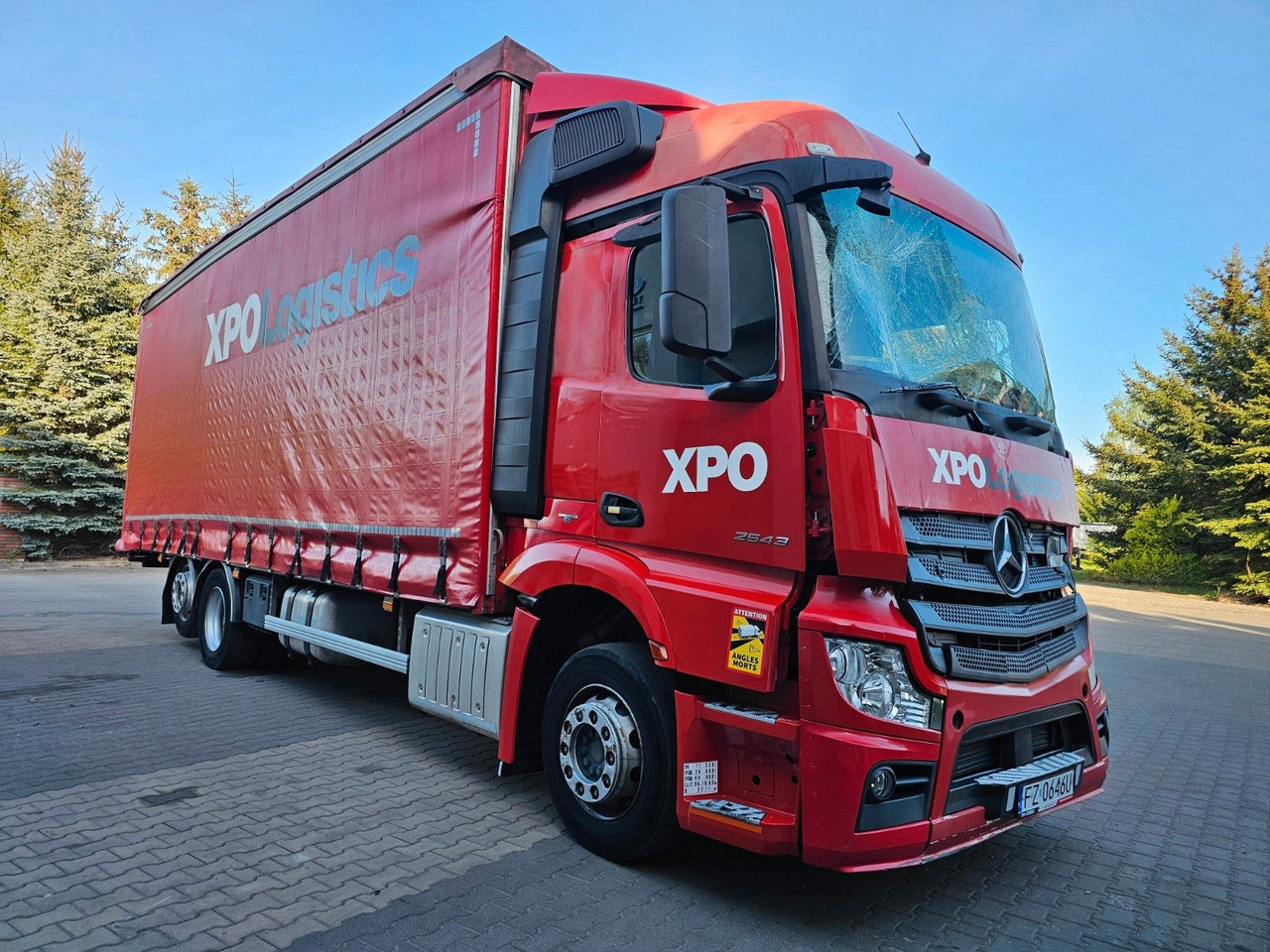 Mercedes-Benz 2543 ACTROS 6x2 JUMBO 8,2 Erhöhtes Dach Edscha - Kamion sa ceradom: slika 2 Mercedes-Benz 2543 ACTROS 6x2 JUMBO 8,2 Erhöhtes Dach Edscha - Kamion sa ceradom: slika 2