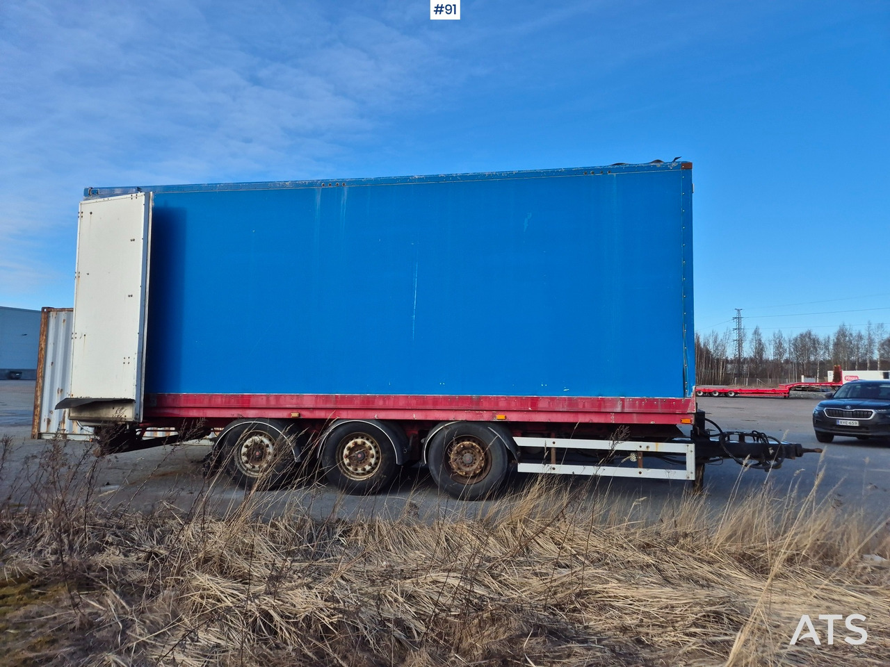 BPW Keskiakseliperävaunu - Prikolica sa zatvorenim sandukom: slika 2 BPW Keskiakseliperävaunu - Prikolica sa zatvorenim sandukom: slika 2