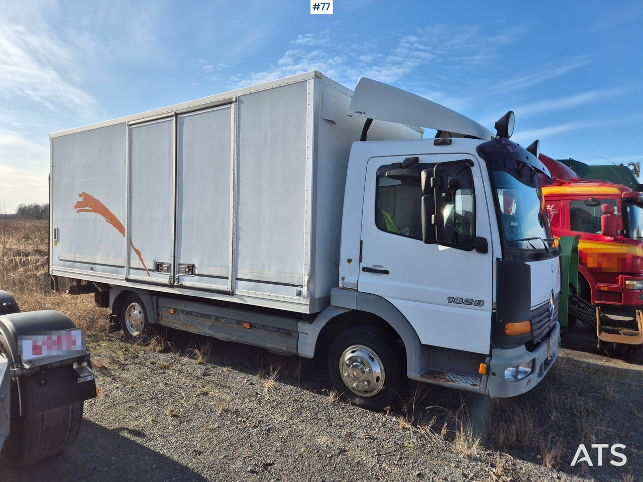 Mercedes-Benz Atego - Kamion sa zatvorenim sandukom: slika 5 Mercedes-Benz Atego - Kamion sa zatvorenim sandukom: slika 5